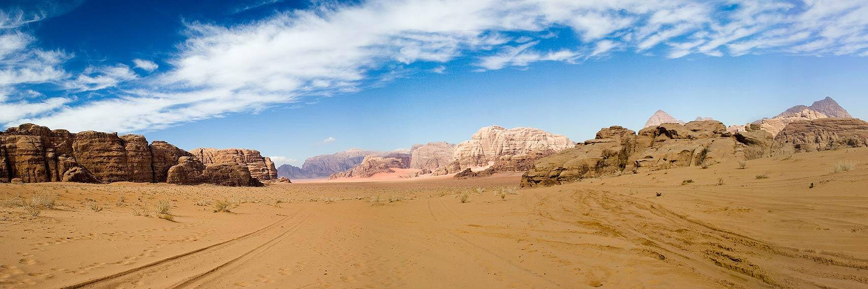 Jordan Desert Wilderness Background