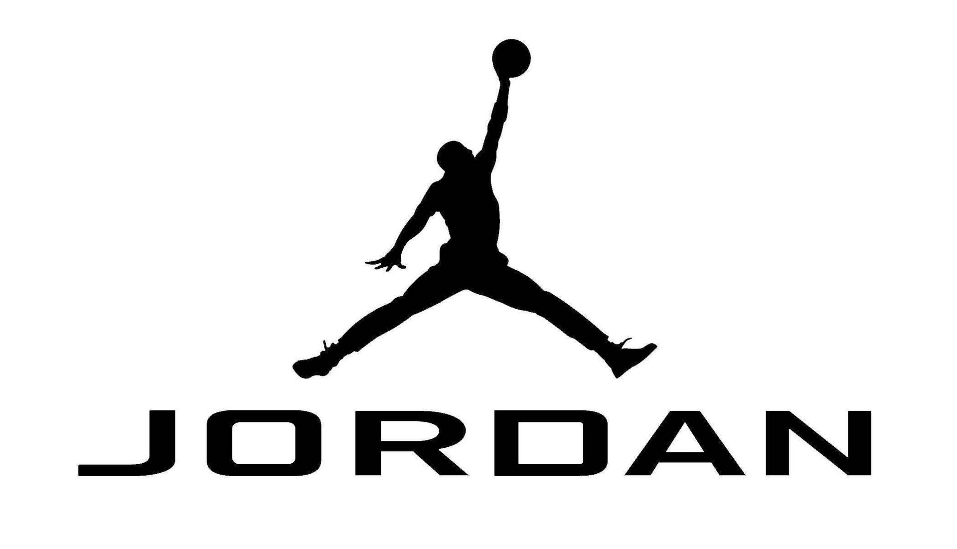 Jordan Logo Black Jumpman Logo Background