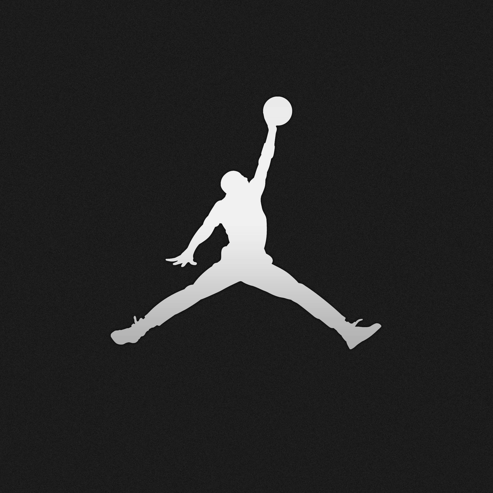 Jordan Logo Famous White Logo Background