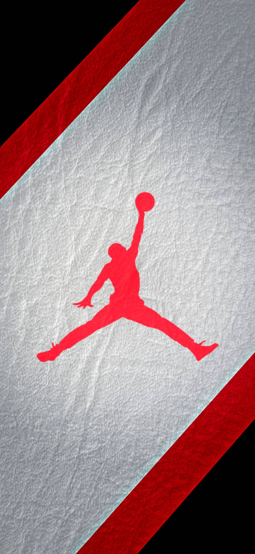 Jordan Logo Infrared Colorway Background