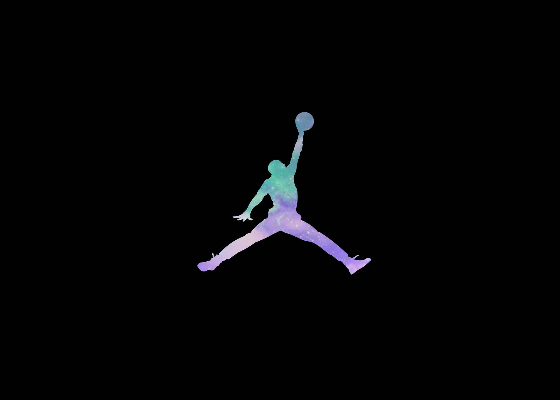 Jordan Logo Unique Color Scheme Background