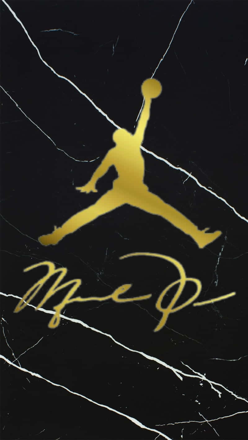 Jordan Mp Logo On A Black Marble Background Background