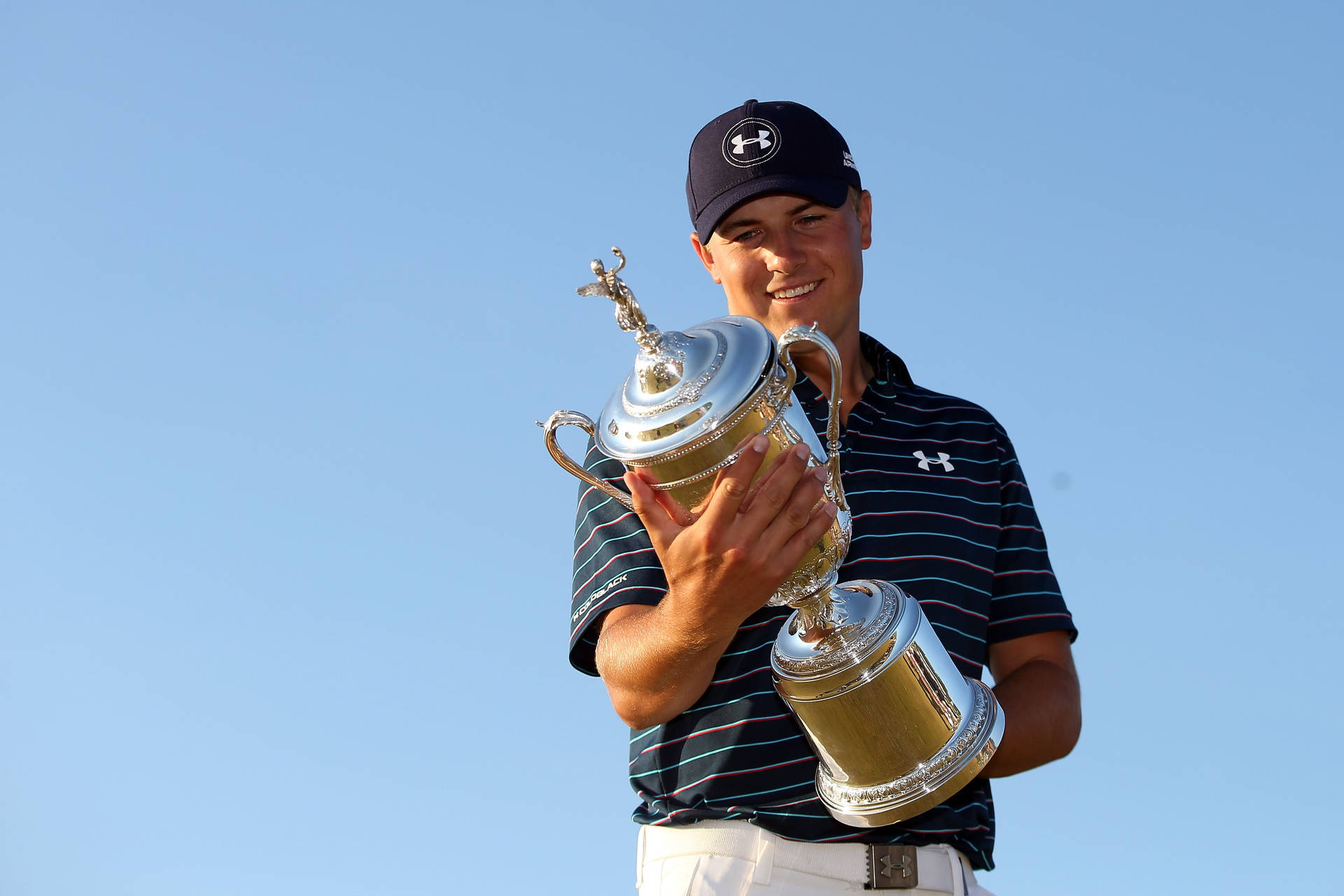 Jordan Spieth Wins At Us Open Background