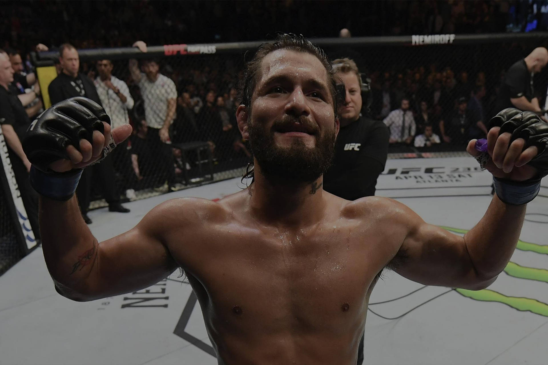 Jorge Masvidal Hands Up