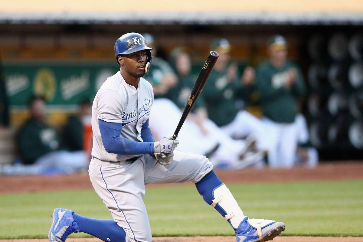 Jorge Soler Down On One Knee