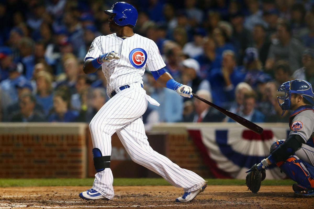 Jorge Soler Lowering Bat After Swinging