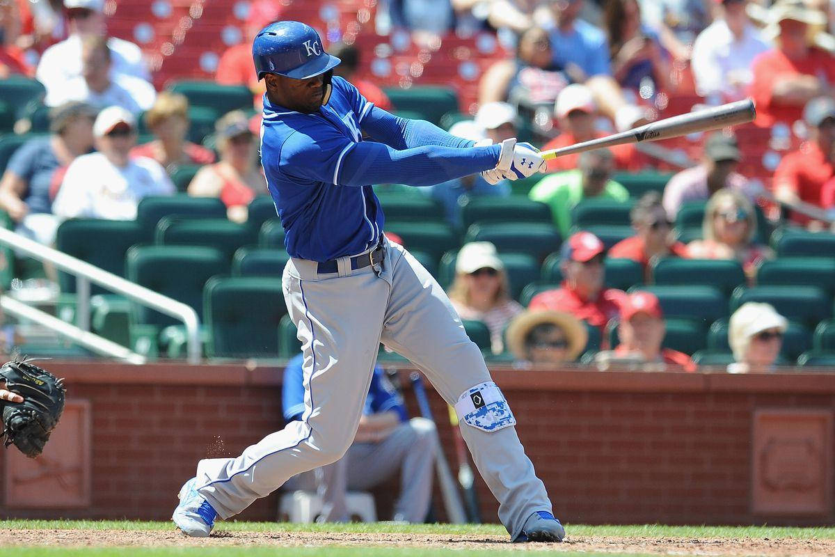 Jorge Soler Middle Of A Swing Background