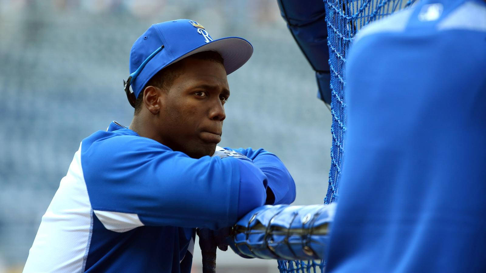 Jorge Soler Resting And Relaxing