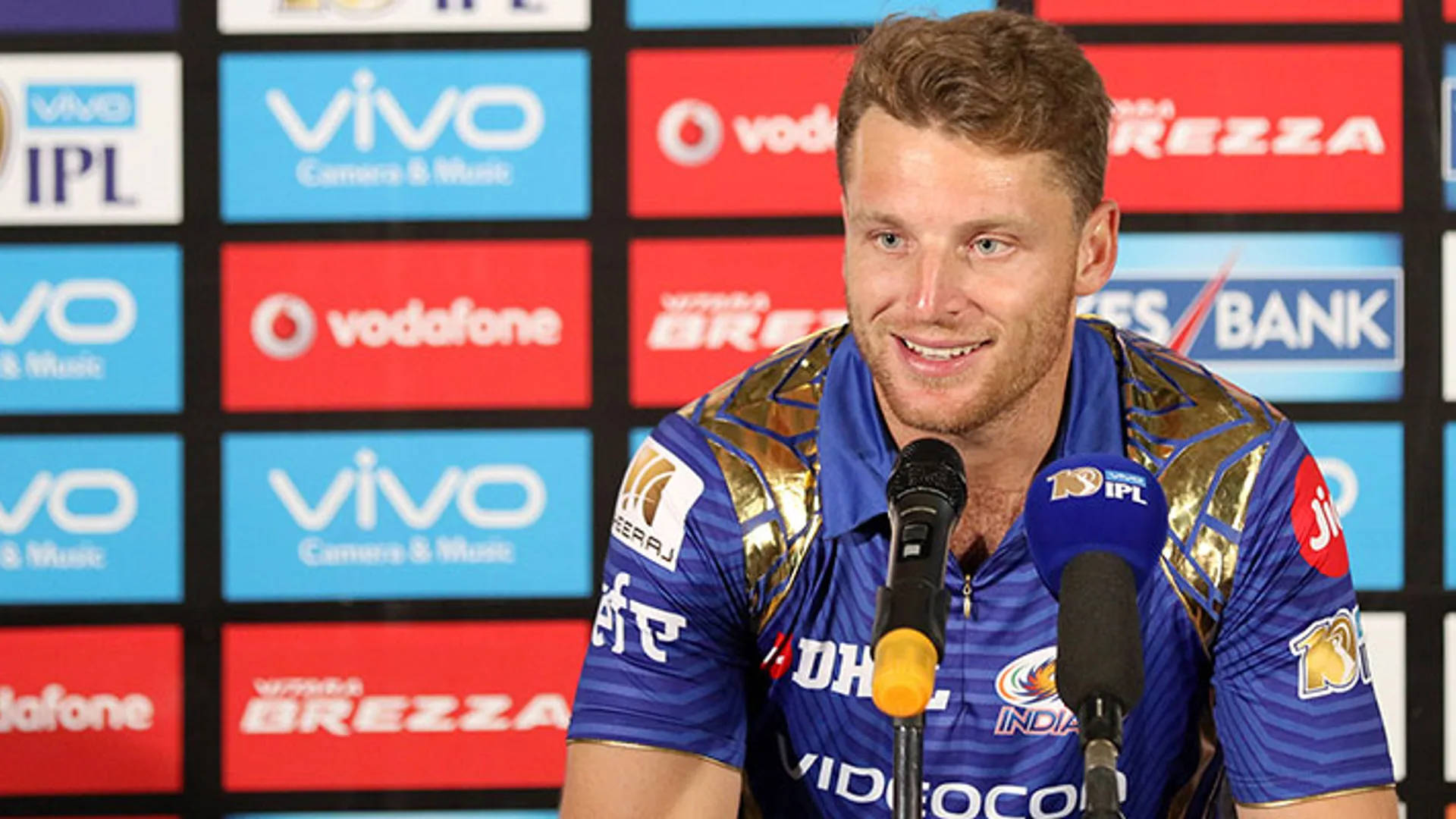 Jos Buttler Post Game Interview Background