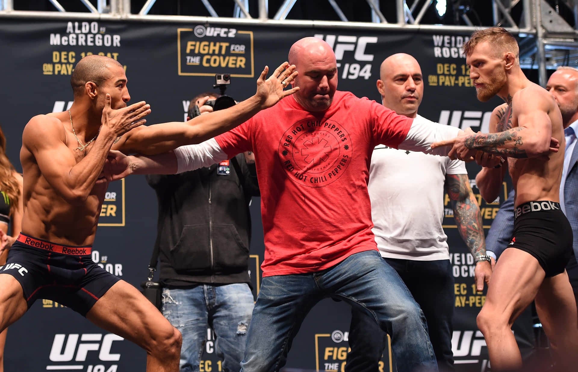 Jose Aldo And Paulo Costa