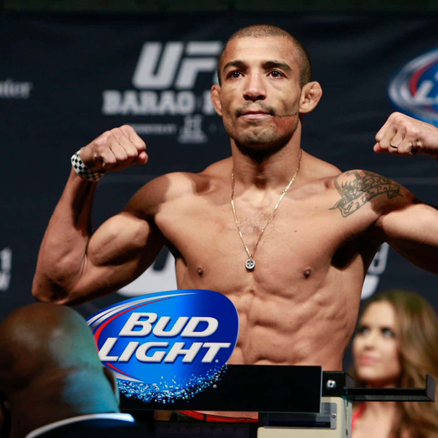 José Aldo Brazilian Fighter Weight In