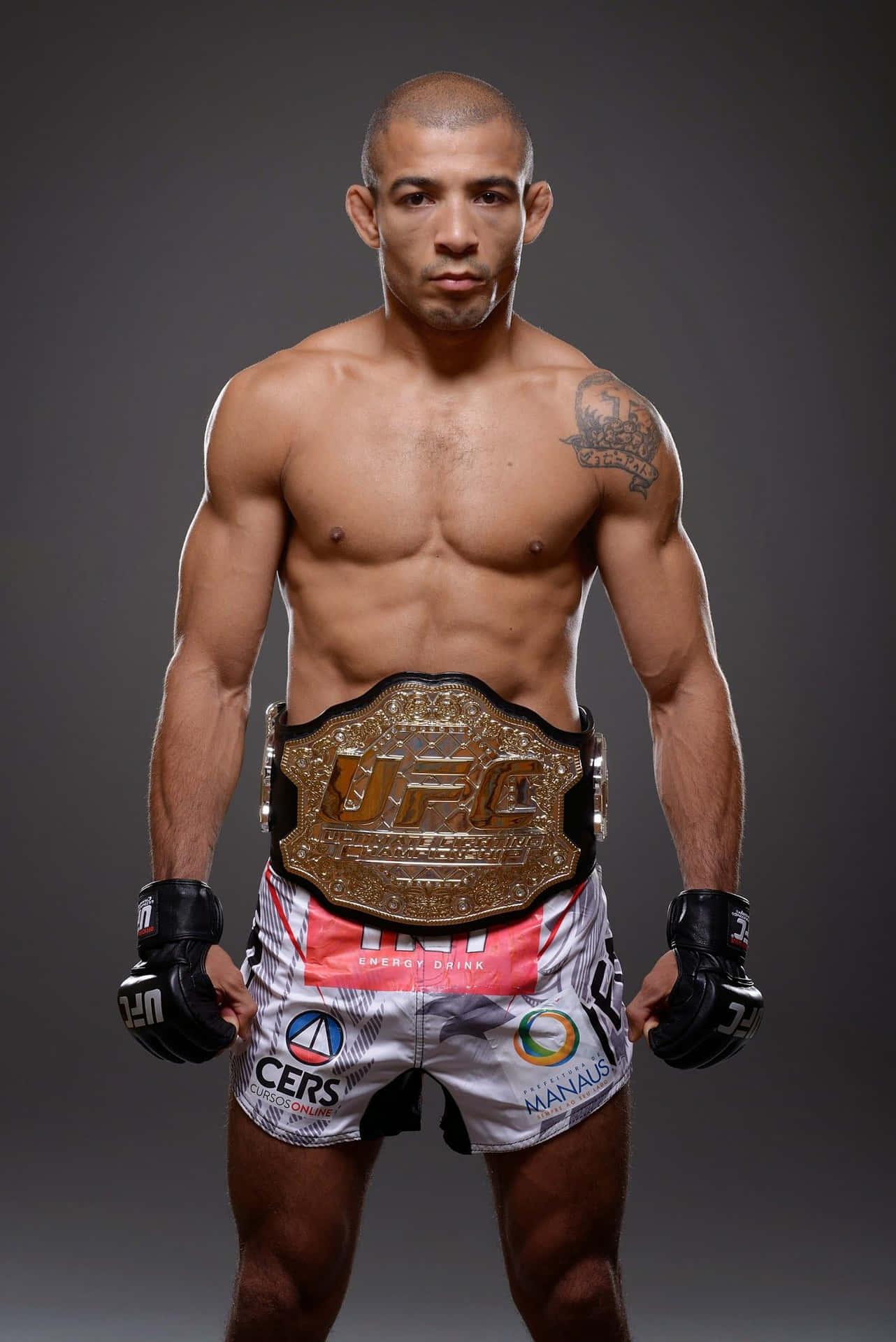 José Aldo Ufc Featherweight Champion Portrait Background