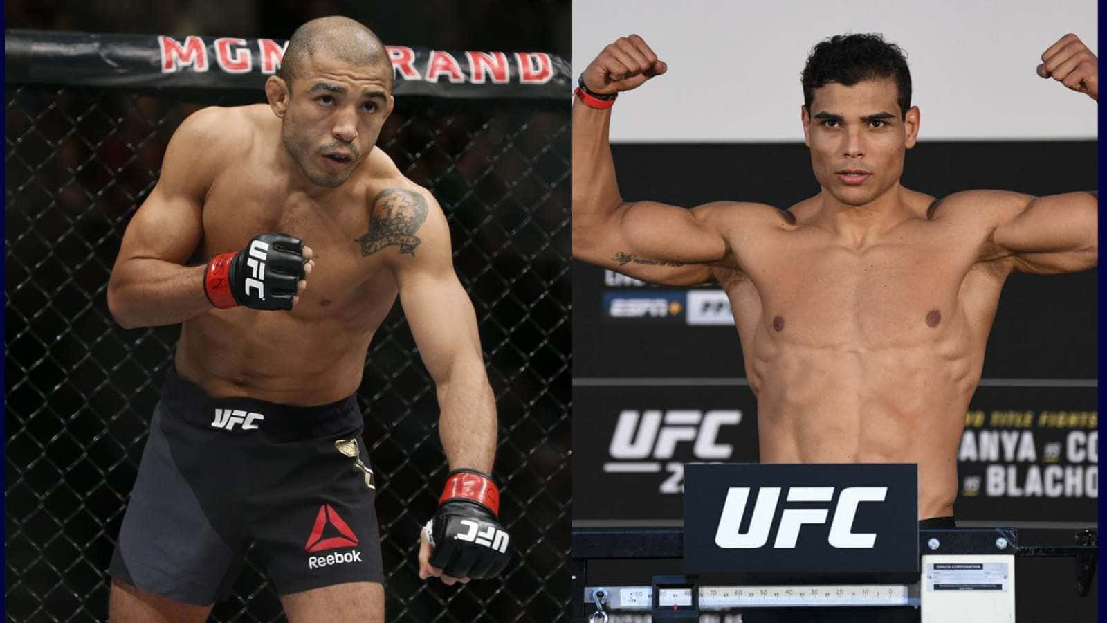 Jose Aldo Vs Paulo Costa