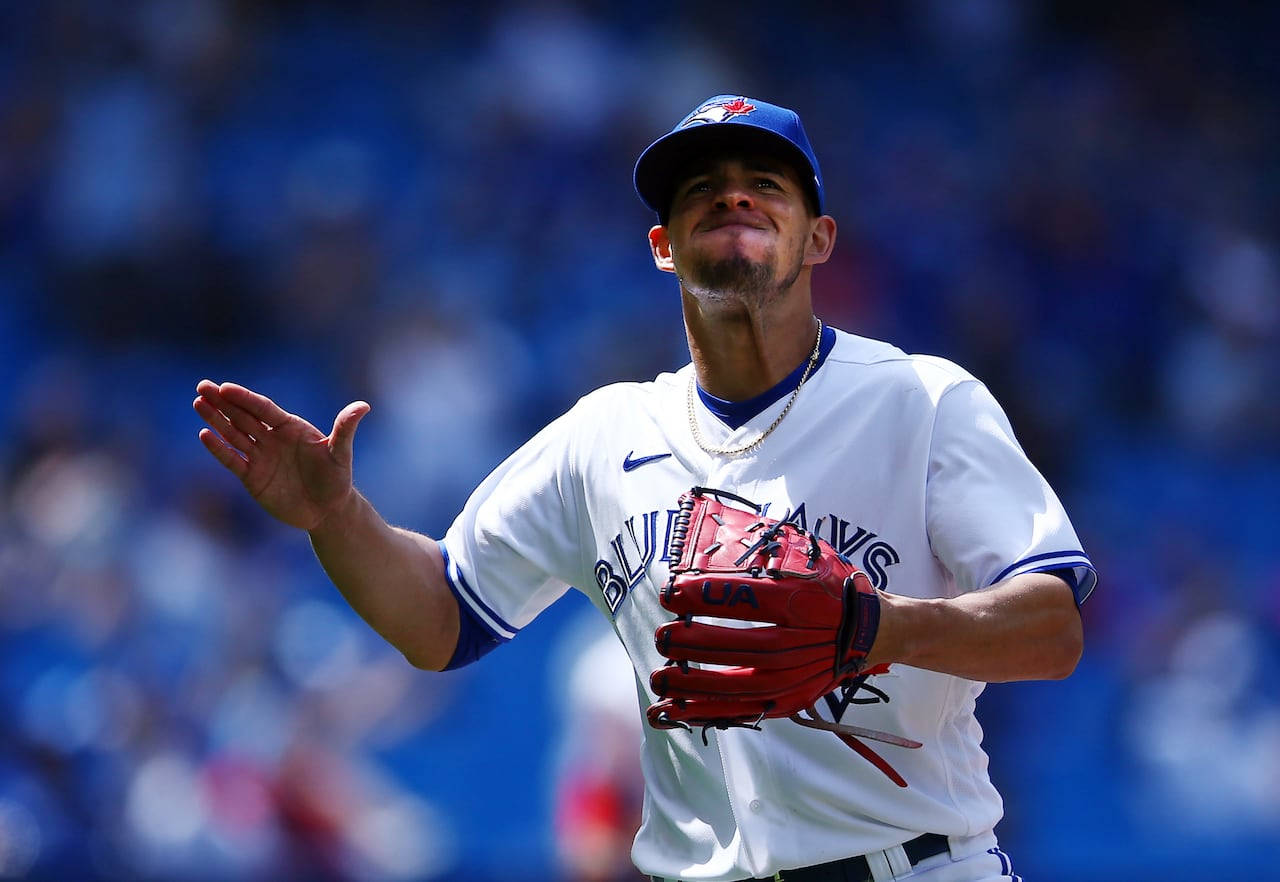 Jose Berrios Pleased Background