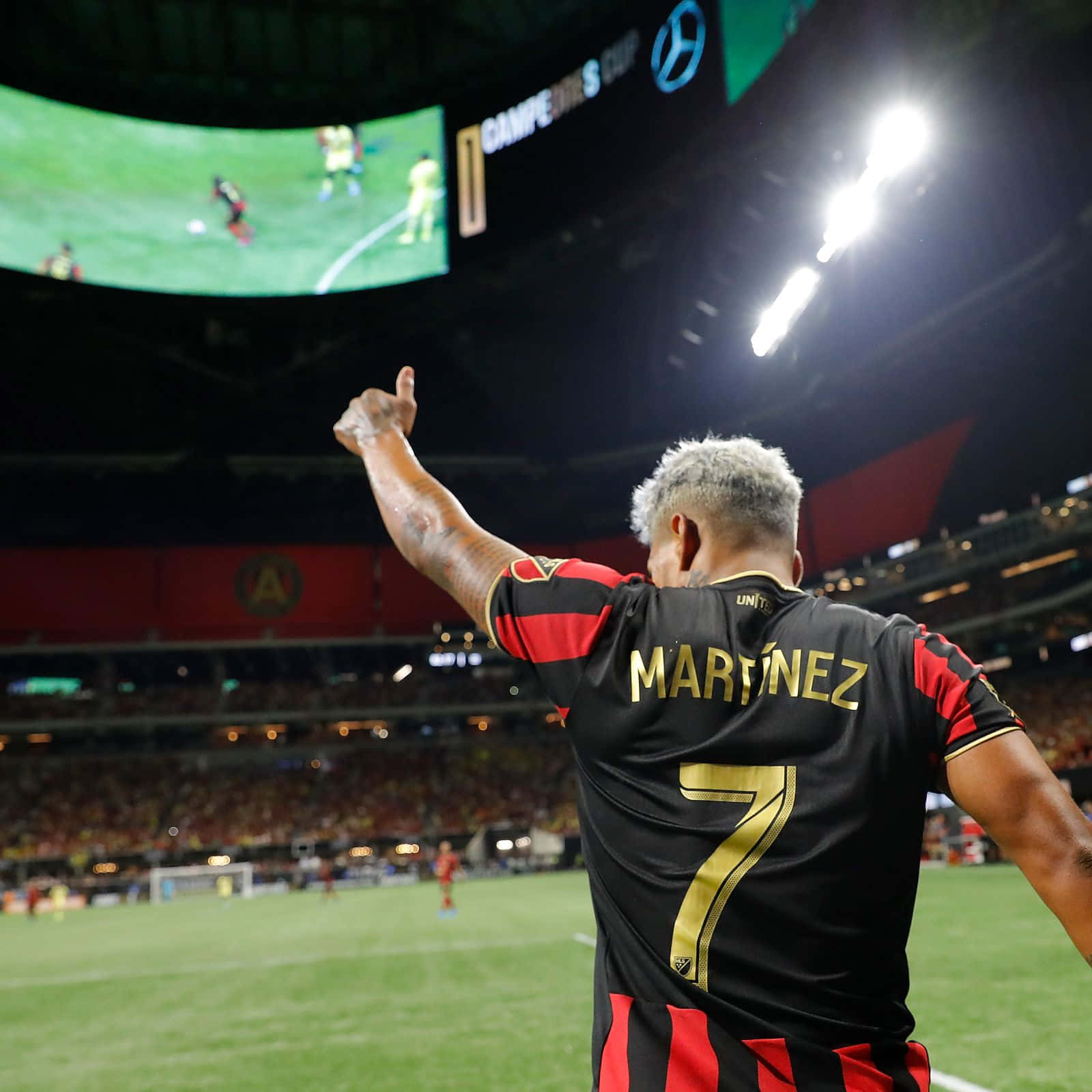 Josef Martinez Campeones Cup Shot Background