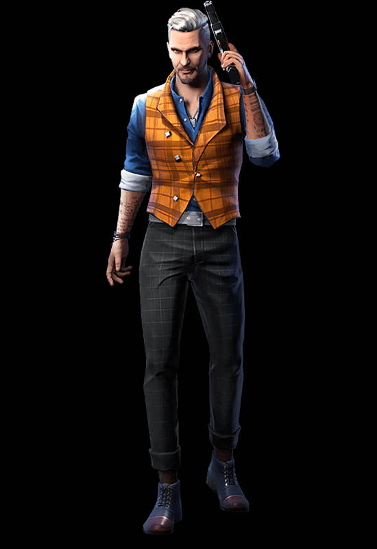 Joseph As Free Fire Character Background