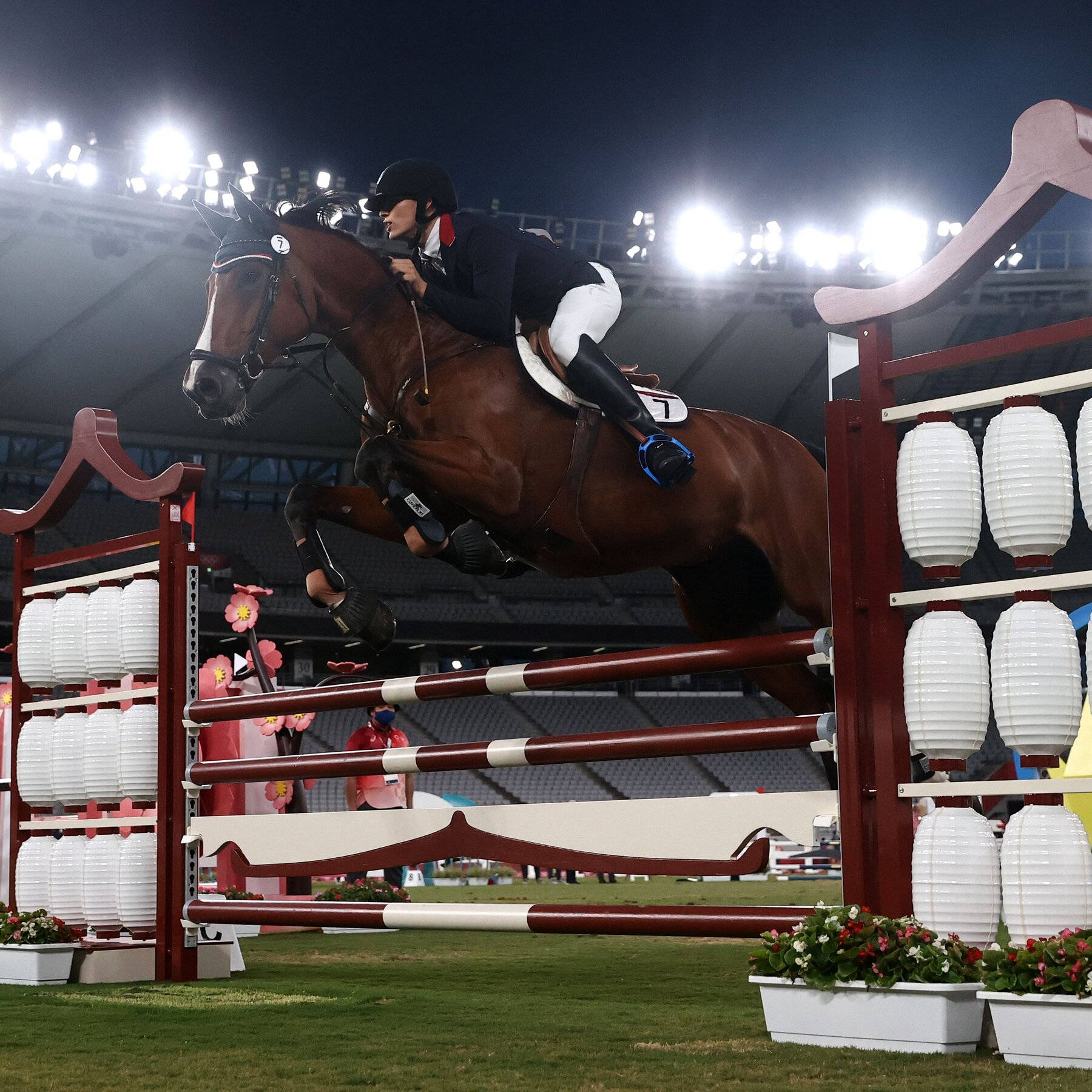 Joseph Choong Gold Medalist Equestrian Tokyo 2020 Olympics Background