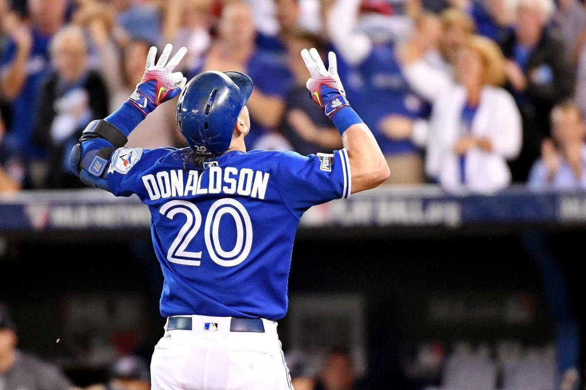 Josh Donaldson Signature Hand Sign