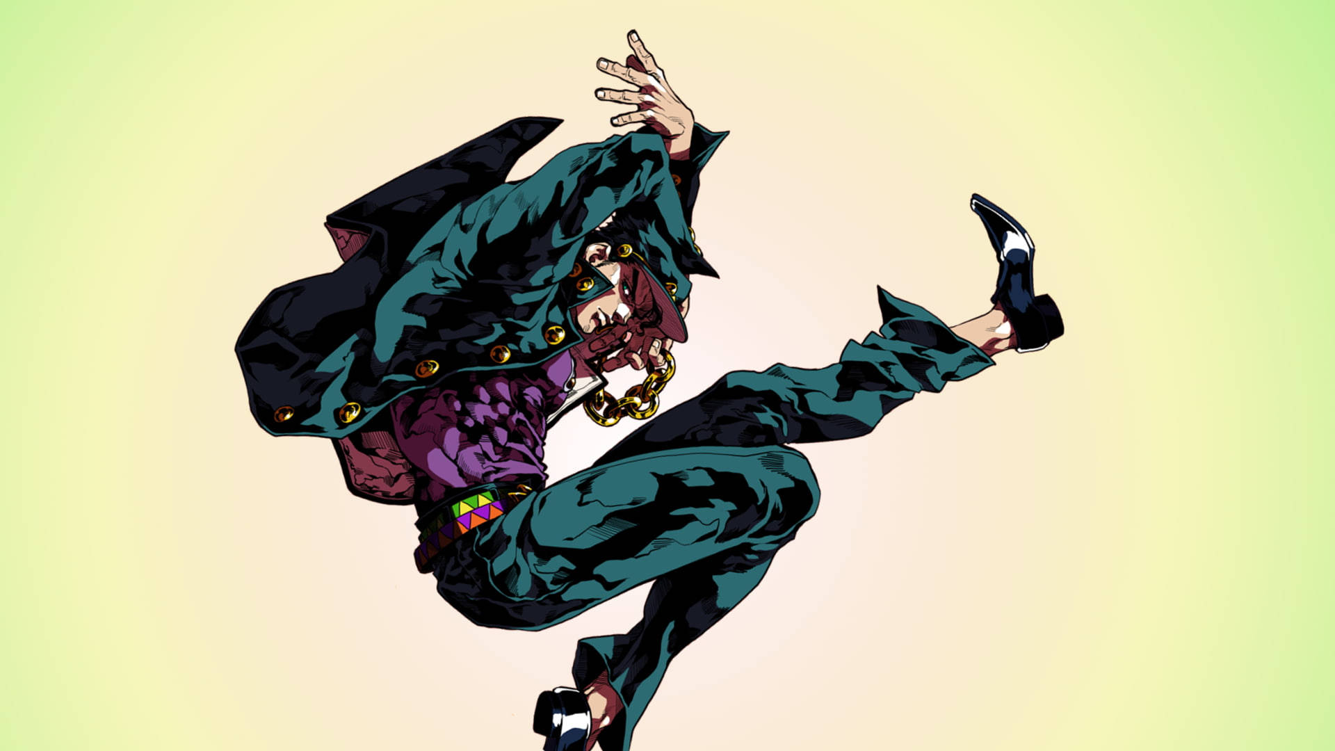 Jotaro Kujo Anime Dance Background