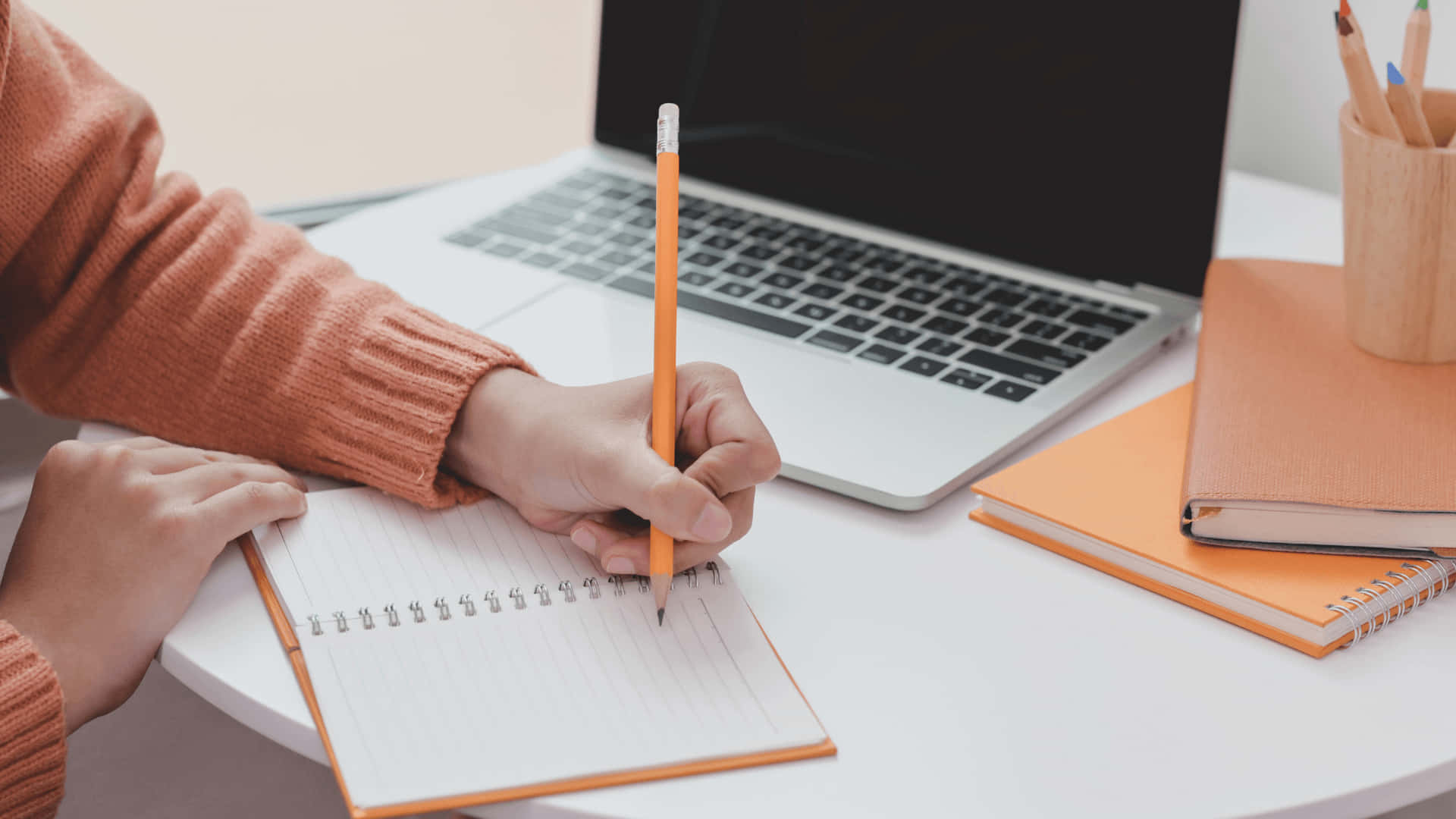 Jotting Down Notes In A Subject