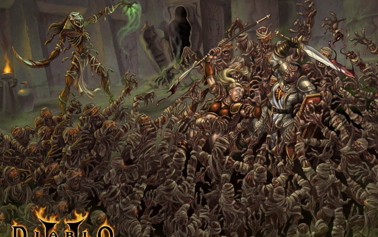 Journey Down The Path Of Evil In Diablo 2 Resurrected Background