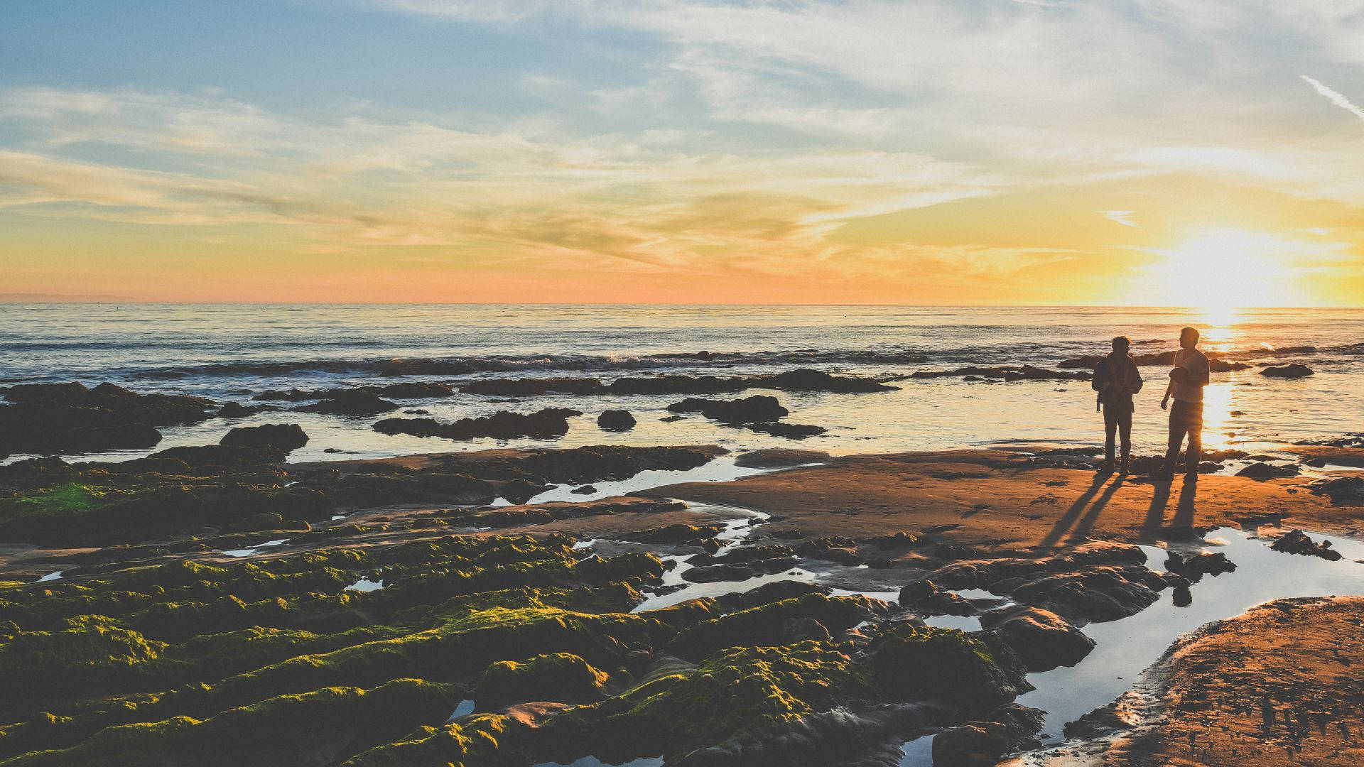 Journey Reef Point Beach Sunset