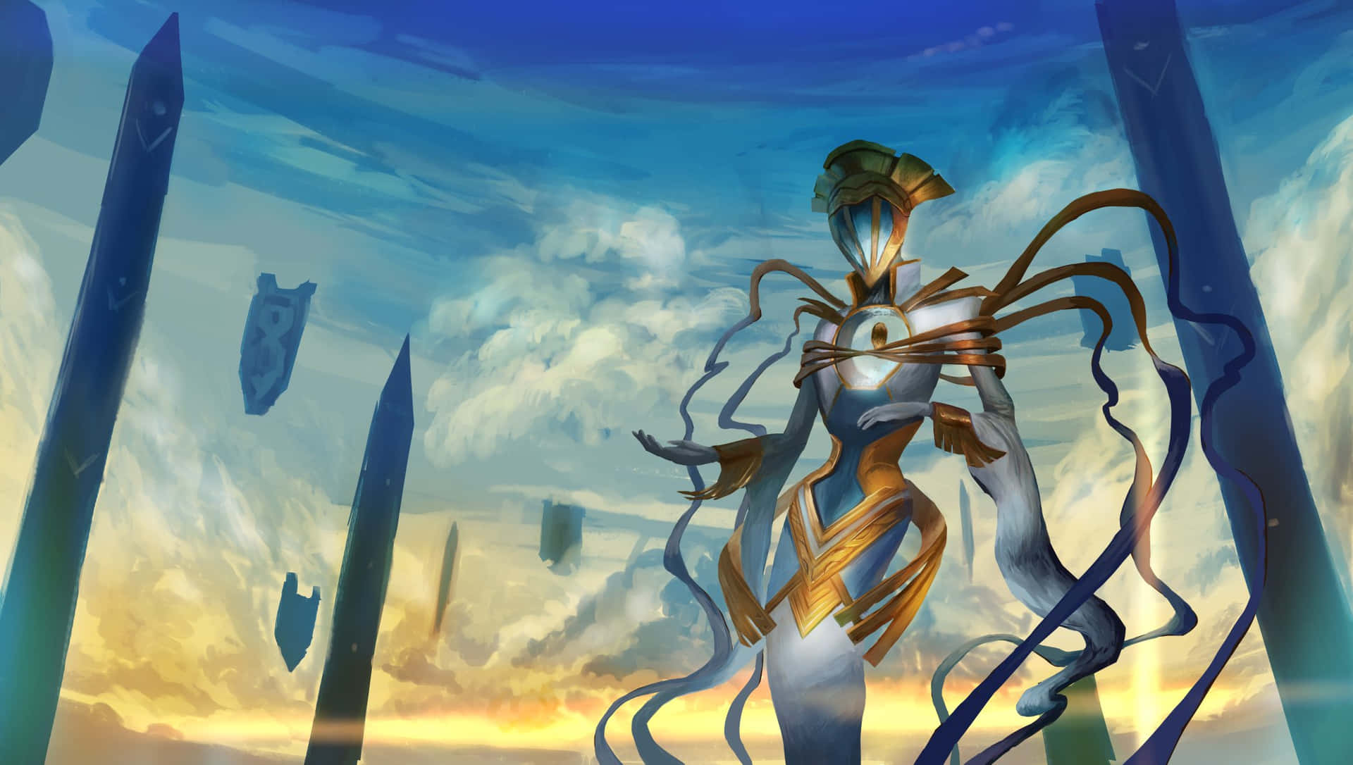 Journey Through Shadowlands In World Of Warcraft Background