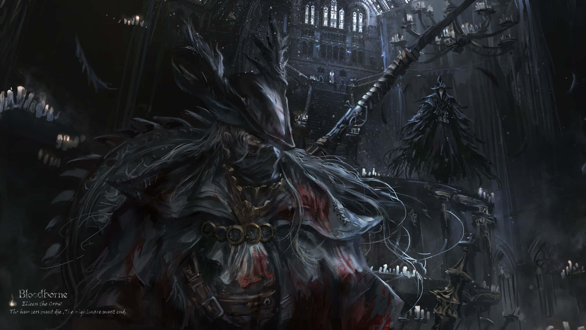 Journey Through The Dangerous, Gothic-victorian Nightmare Of Yharnam With Bloodborne 4k Hd