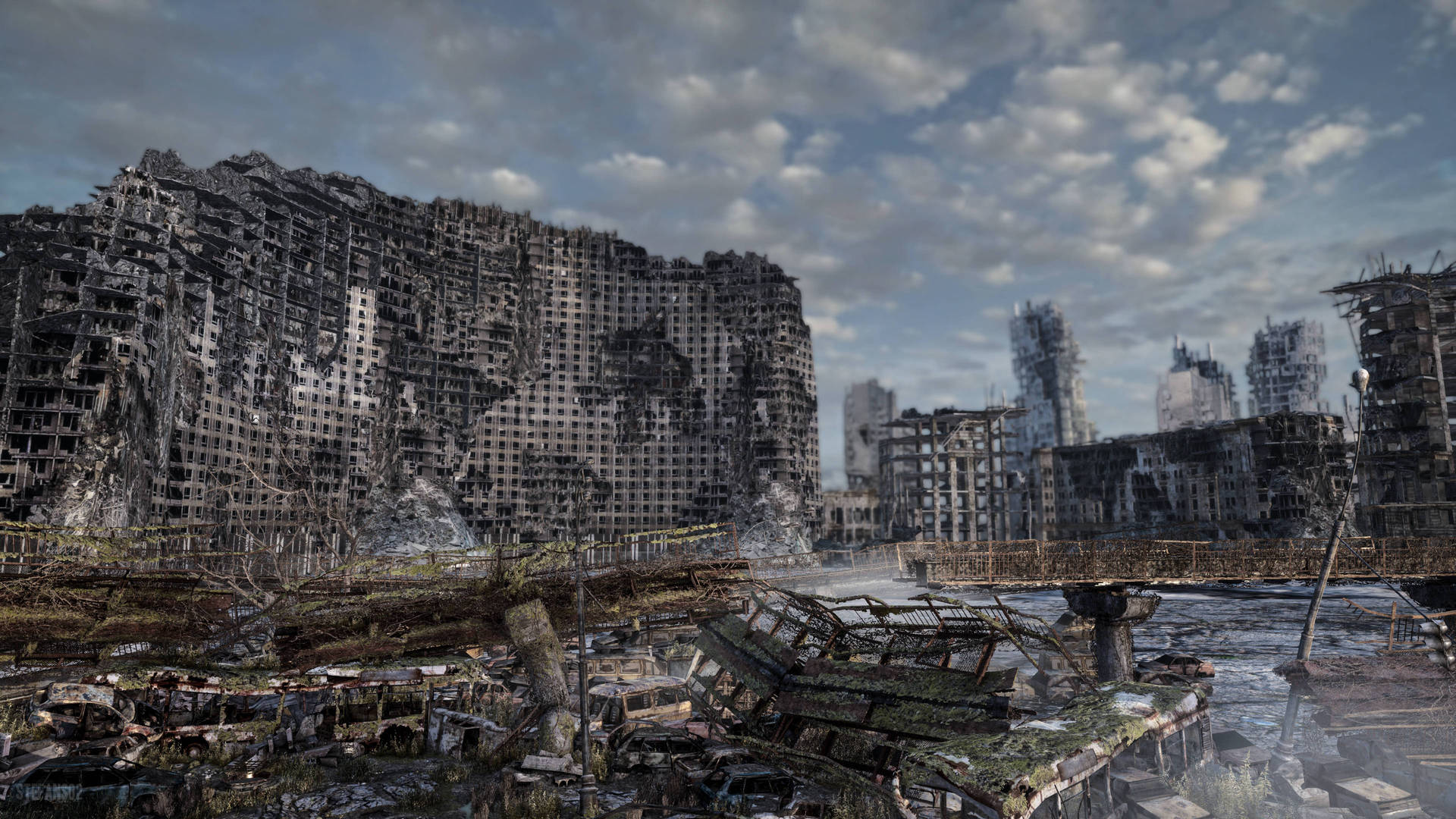 Journey Through The Post-apocalyptic Wreckage Of Moscow With Metro Last Light Redux.