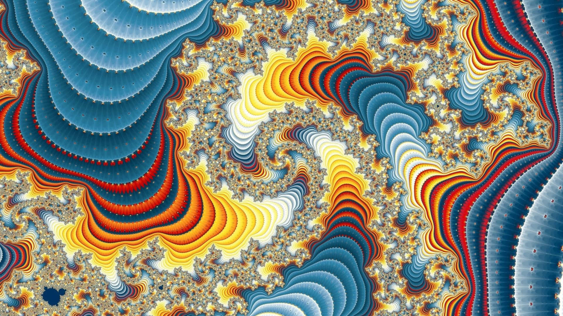 Journey Through The Psychedelic Universe Background