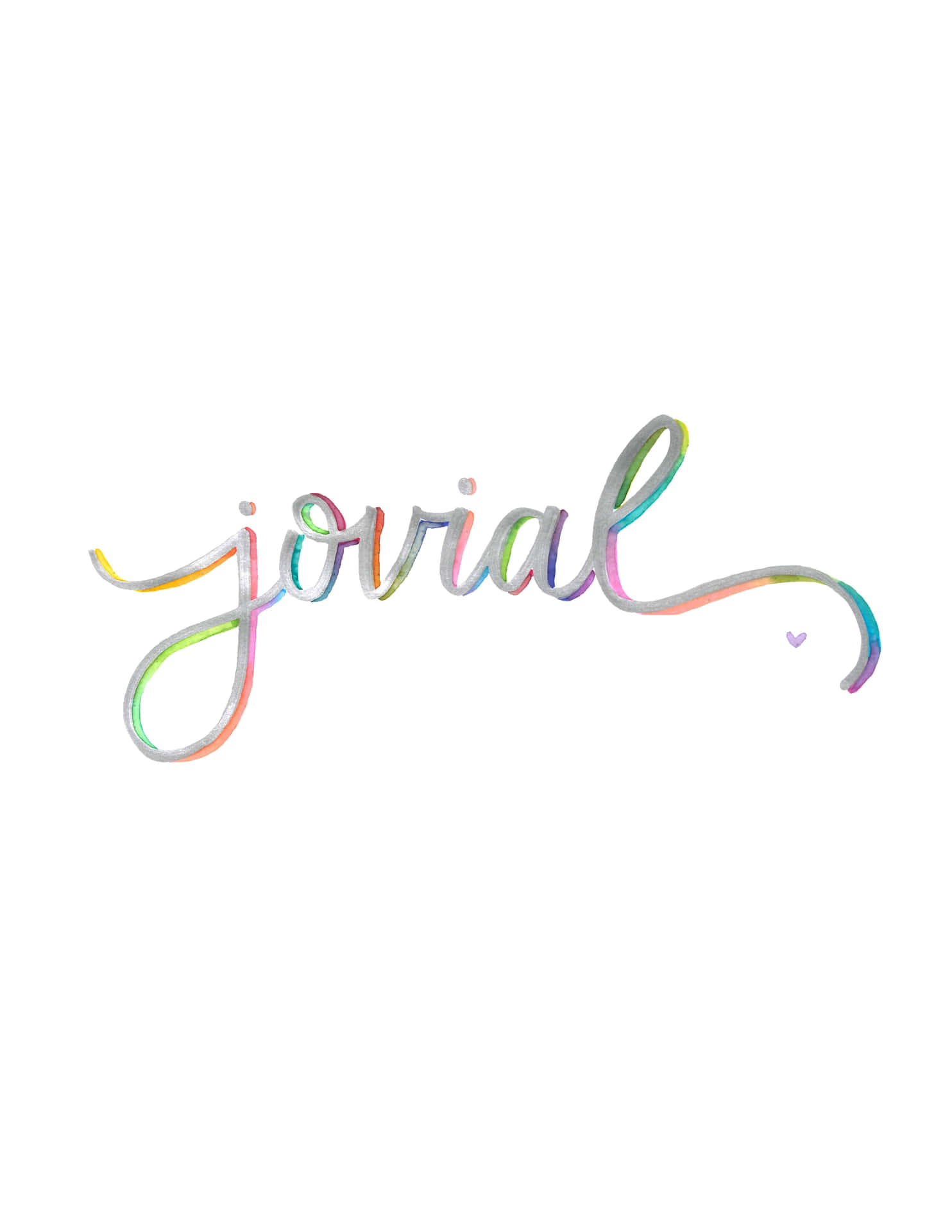 Jovial Word Art Background