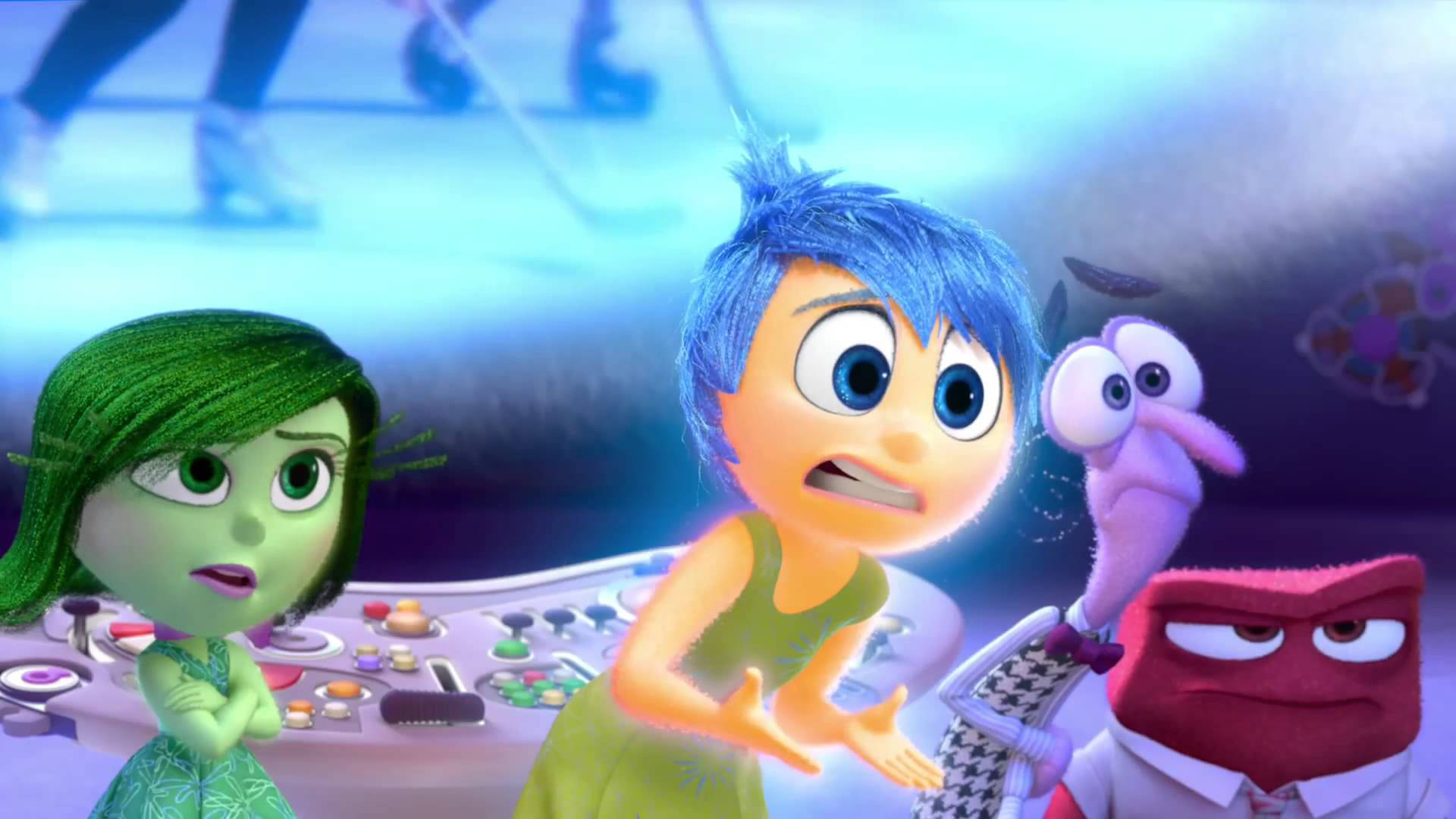Joy And Other Inside Out Characters Background