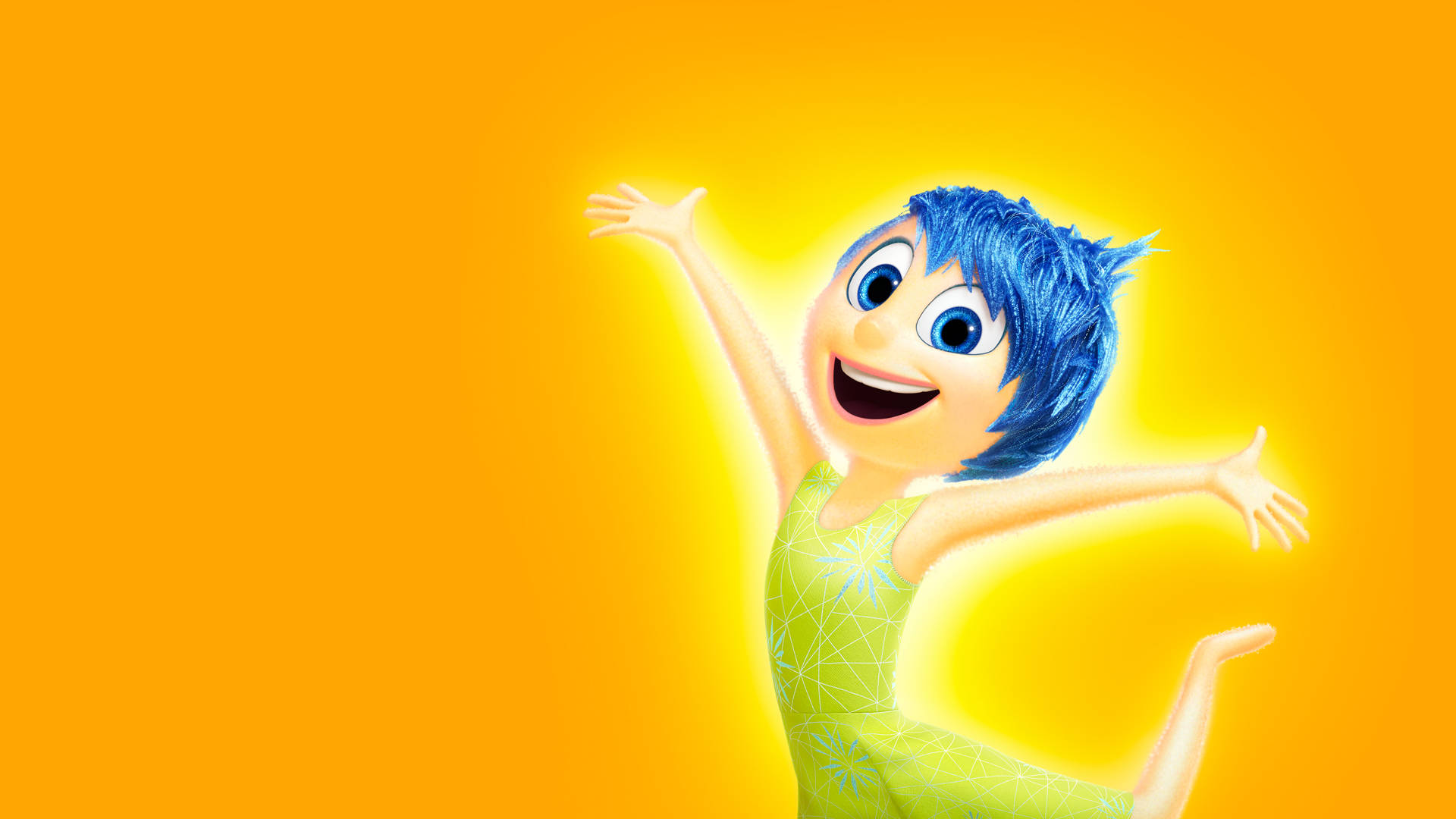 Joy In Yellow Inside Out Background