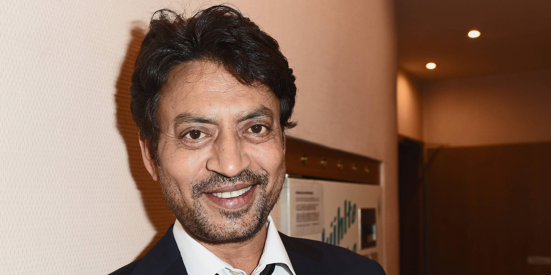 Joyful Irrfan Khan Background