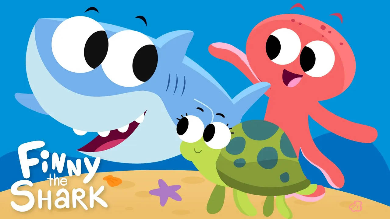 Joyful Ride With Finny Shark From Super Simple Songs