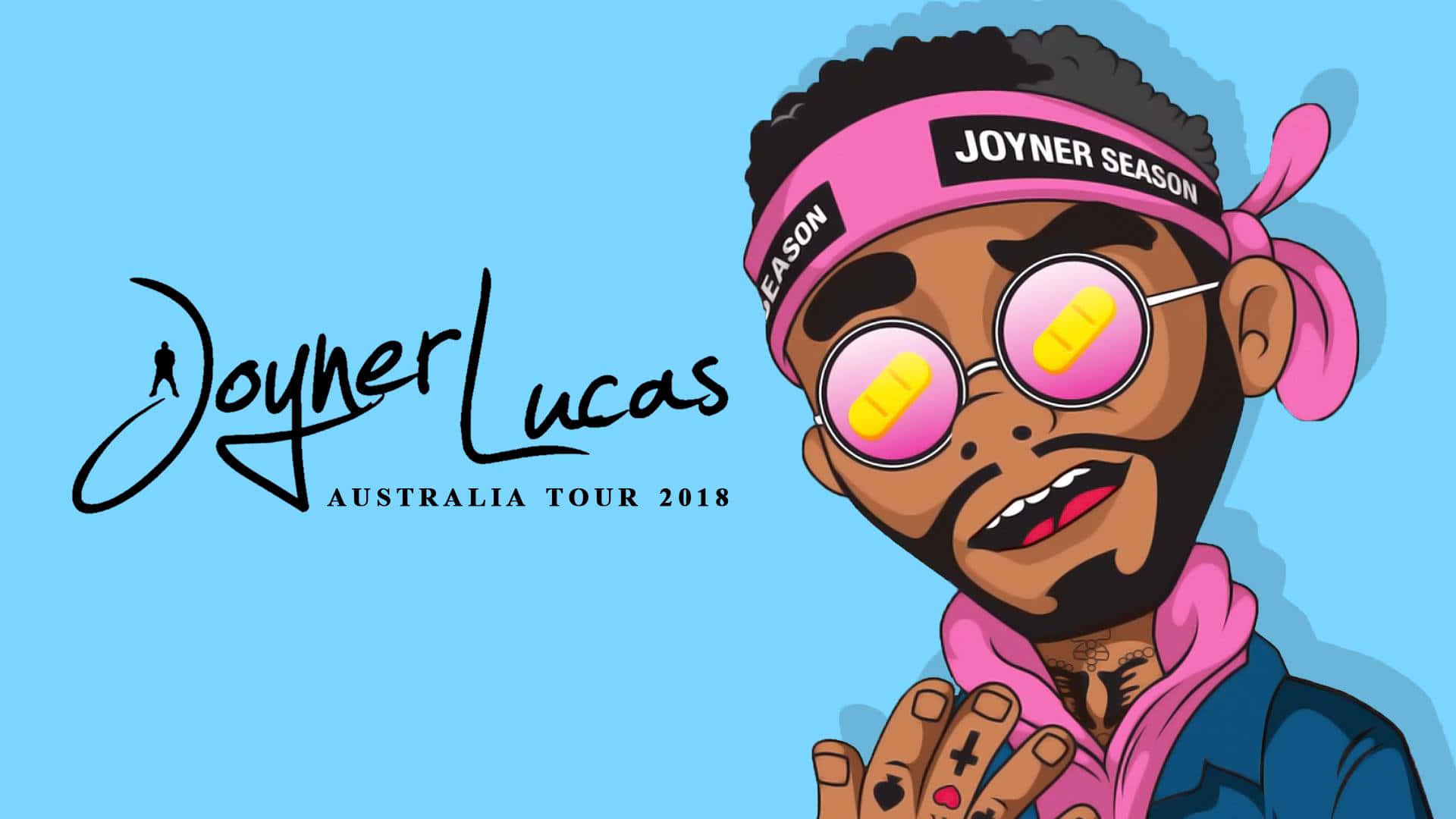 Joyner Lucas Brings His Signature Style And Vibrant Storytelling To The Stage Background