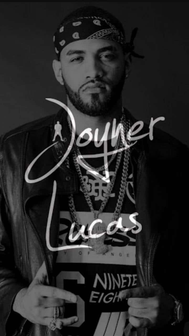 Joyner Lucas Enjoying His Muscial Stardom Background