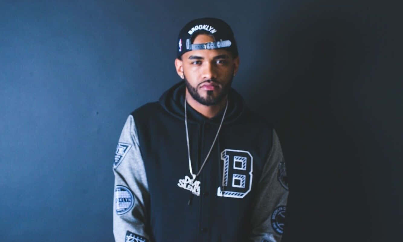 Joyner Lucas From His 2017 Shining Album Cover Background