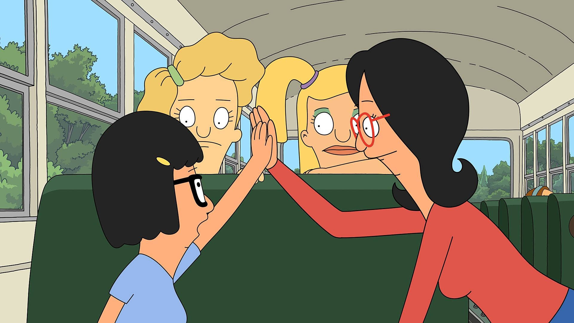 Joyous Linda And Tina From Bob's Burgers