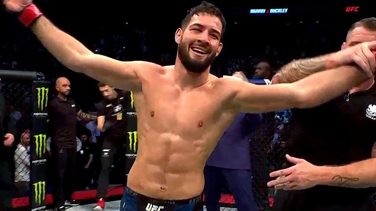 Joyous Nassourdine Imavov After Win