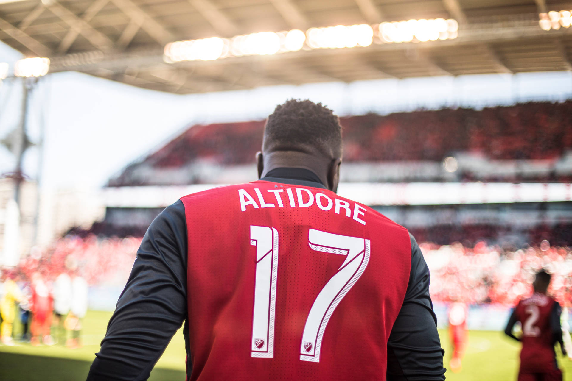 Jozy Altidore No.17 Toronto Fc Striker Background