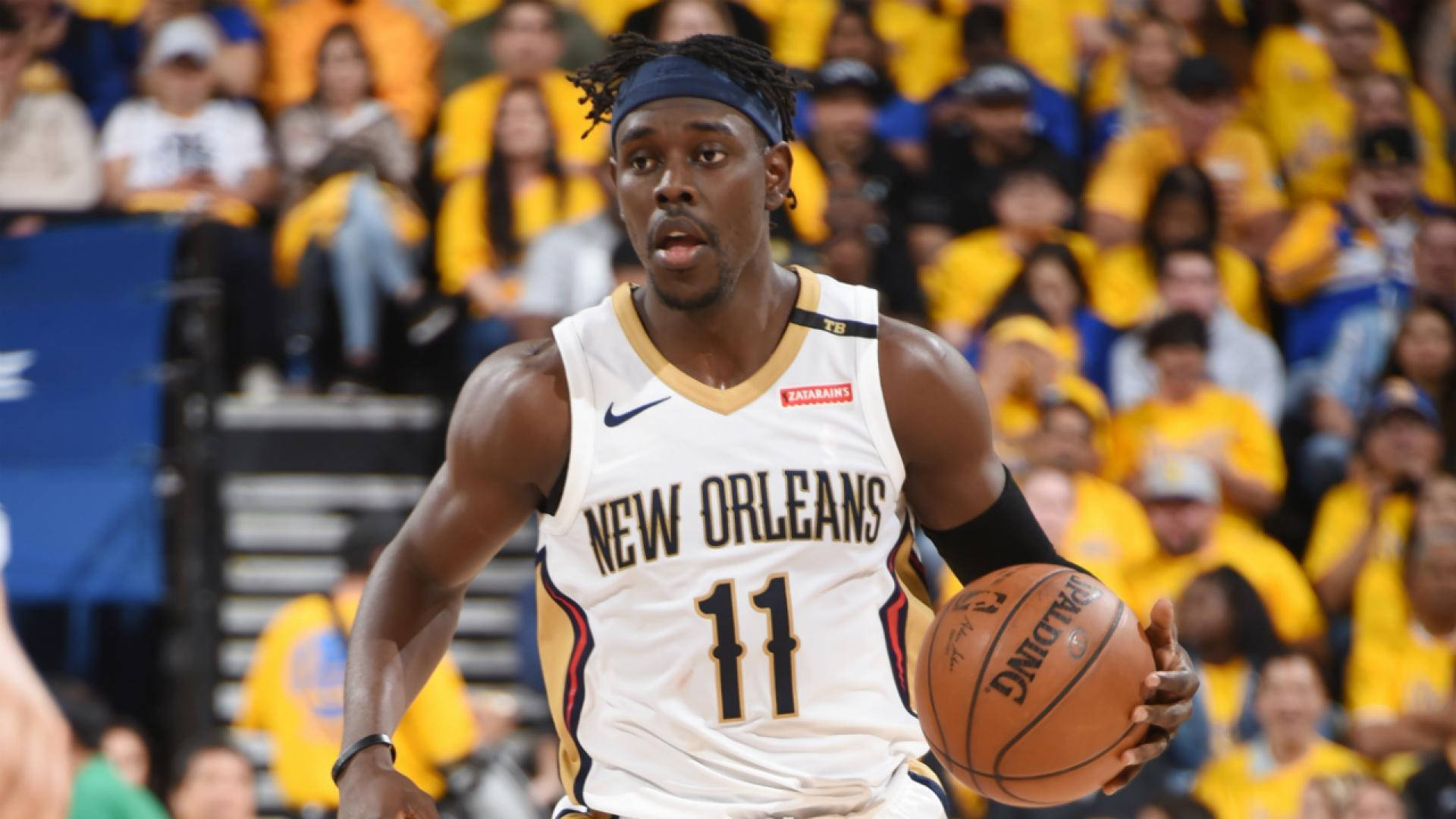 Jrue Holiday Number 11 Orleans Jersey Background