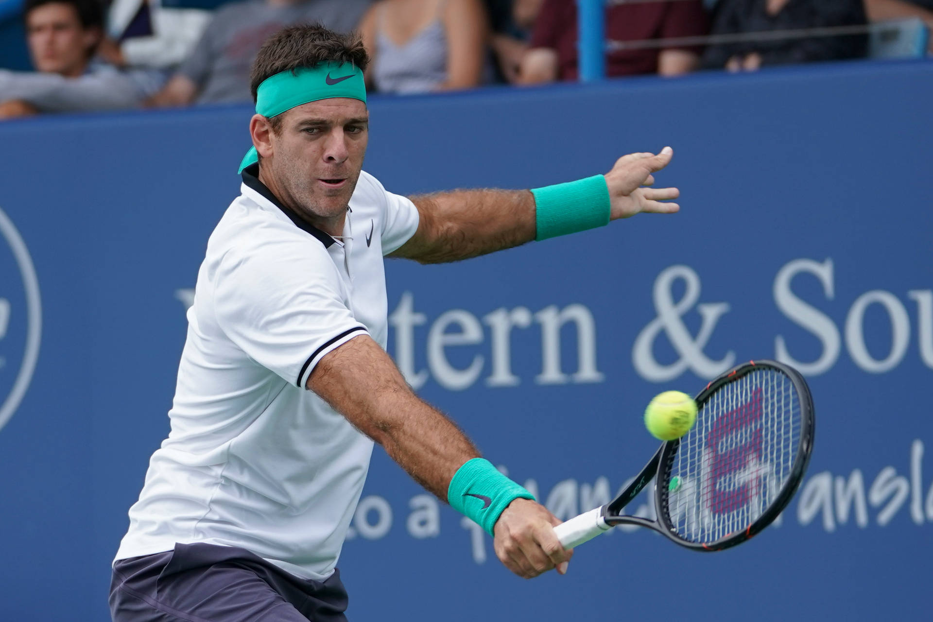 Juan Soto Catching Tennis Ball Background