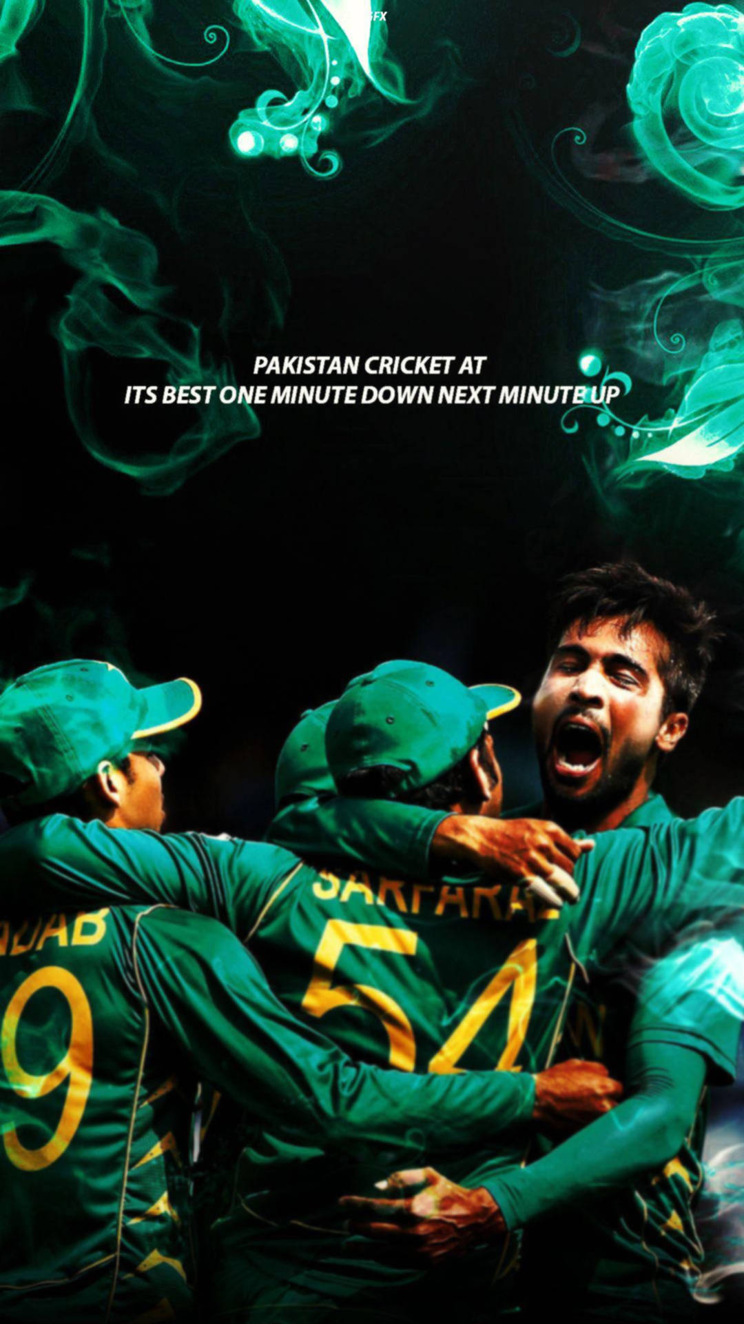 Jubilation Unleashed - Pakistan Cricket Team Wins
