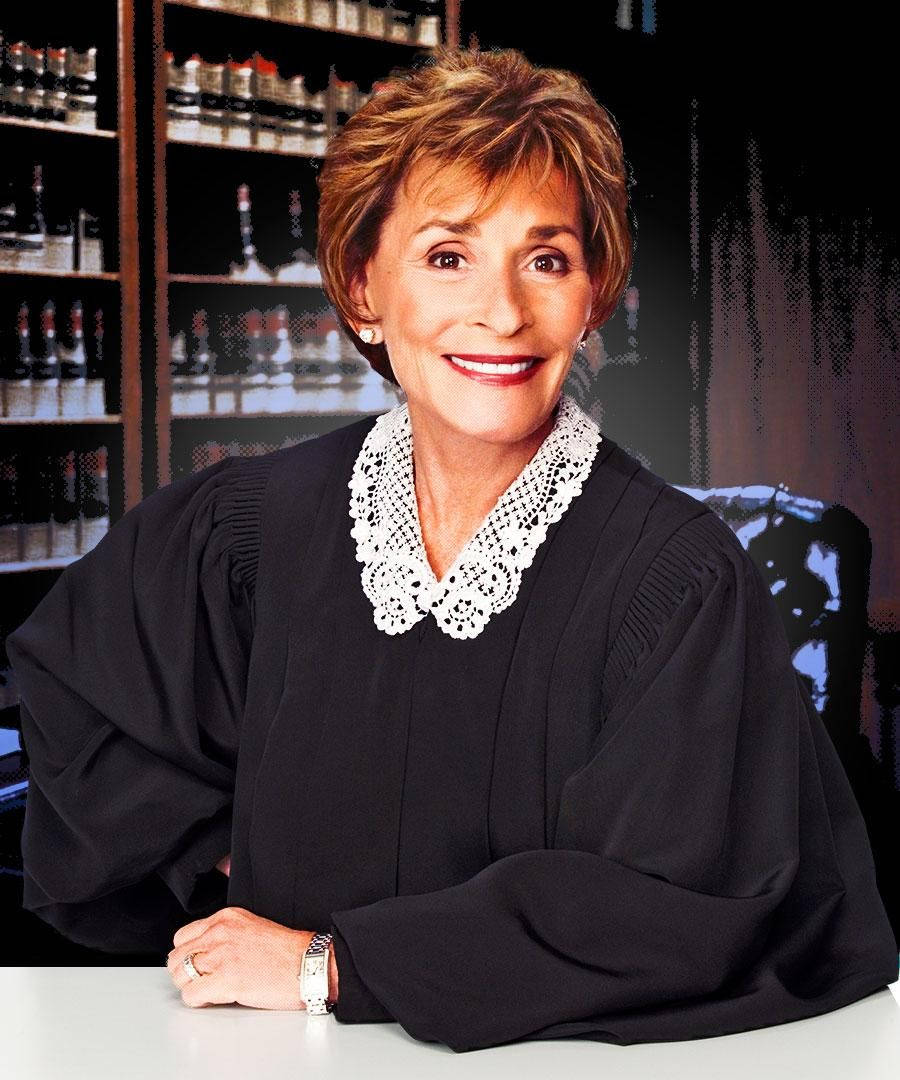 Judge Judy In Office Background