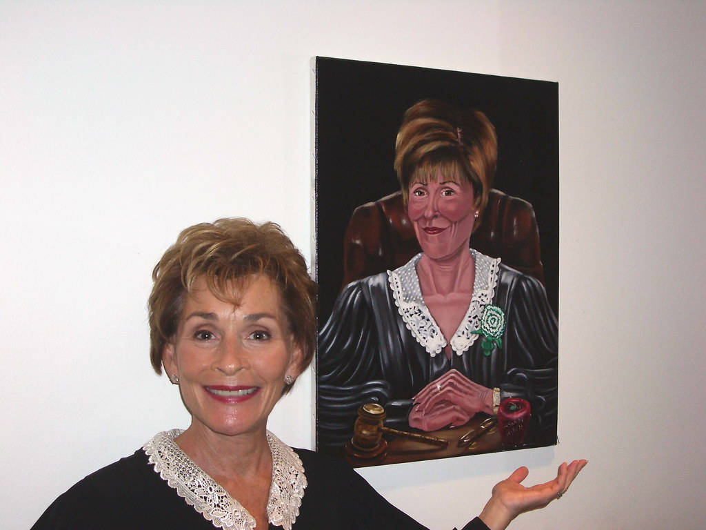 Judge Judy Portrait Background