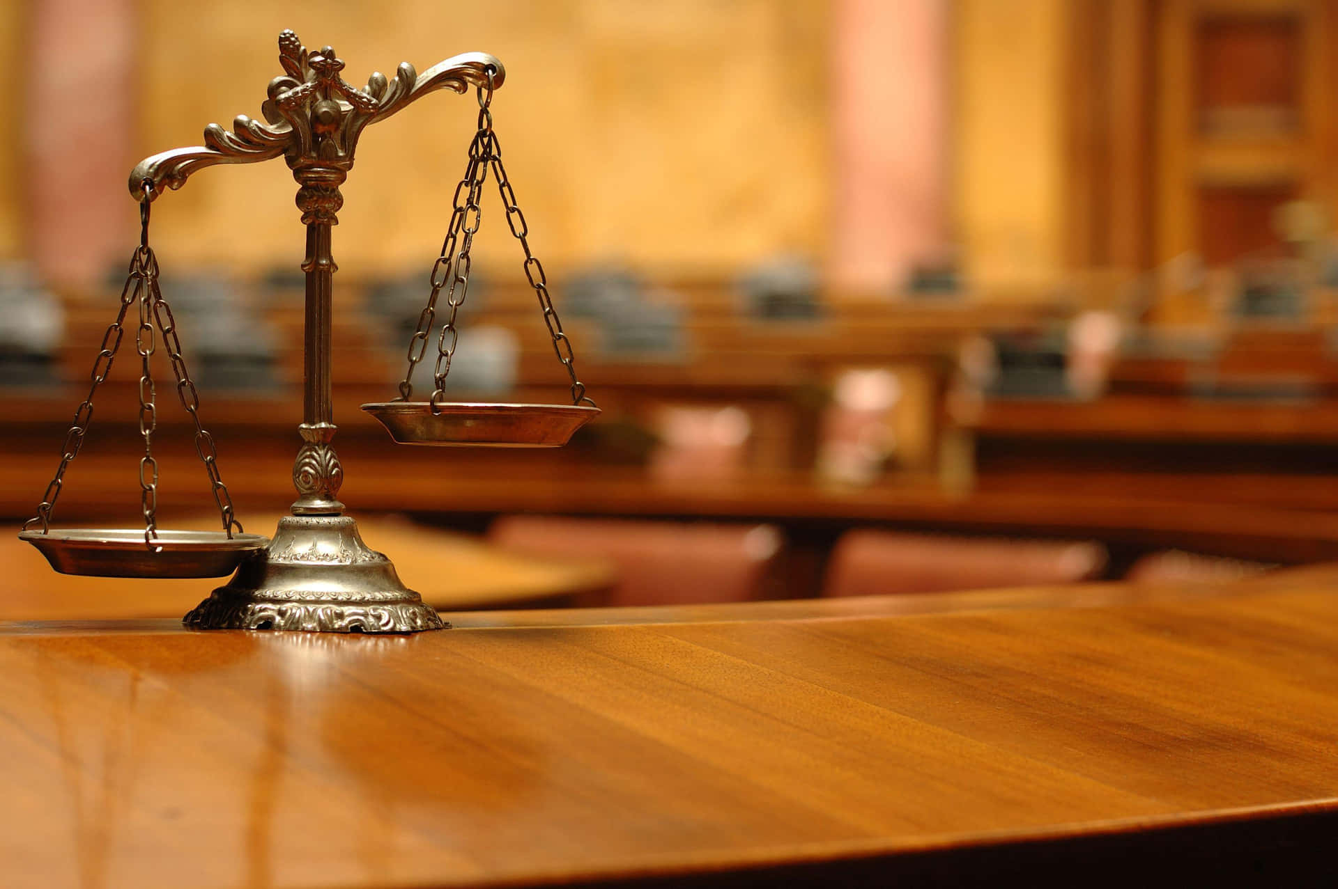 Judicious Scales Of Justice Background