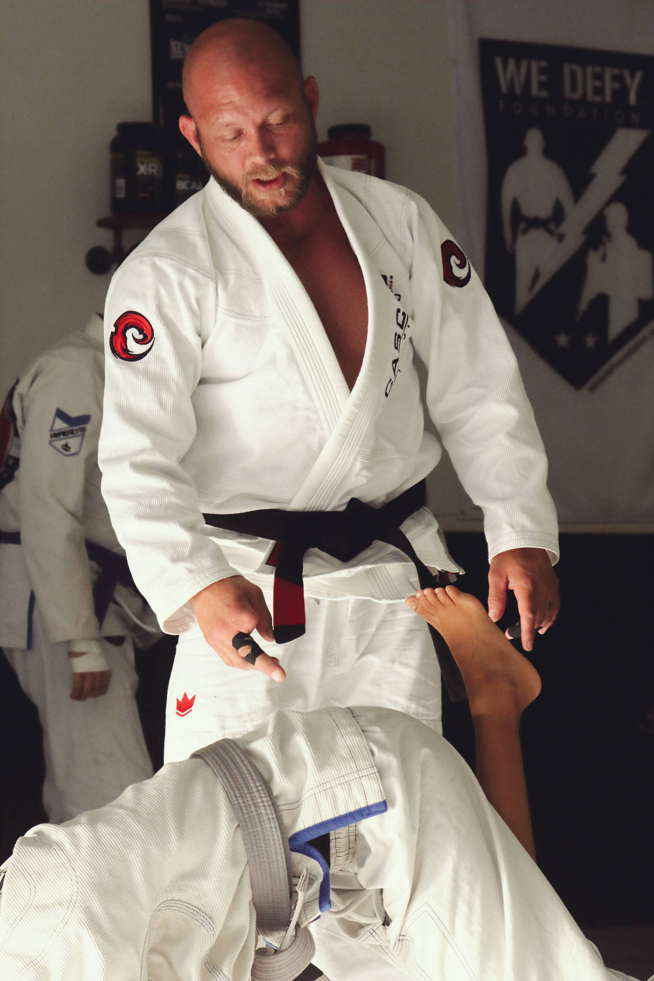 Judo Coach Background