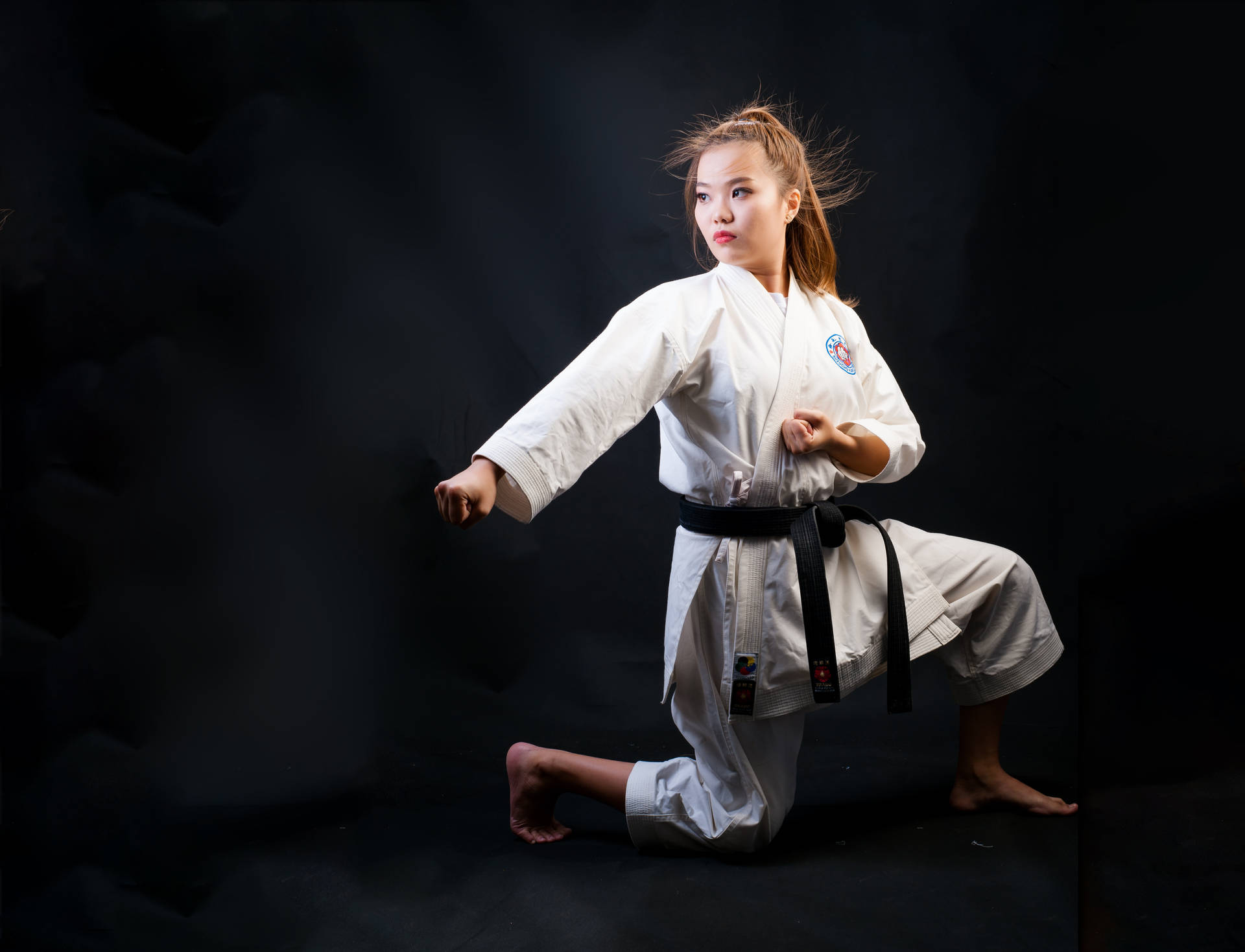 Judo Female Uniform Background