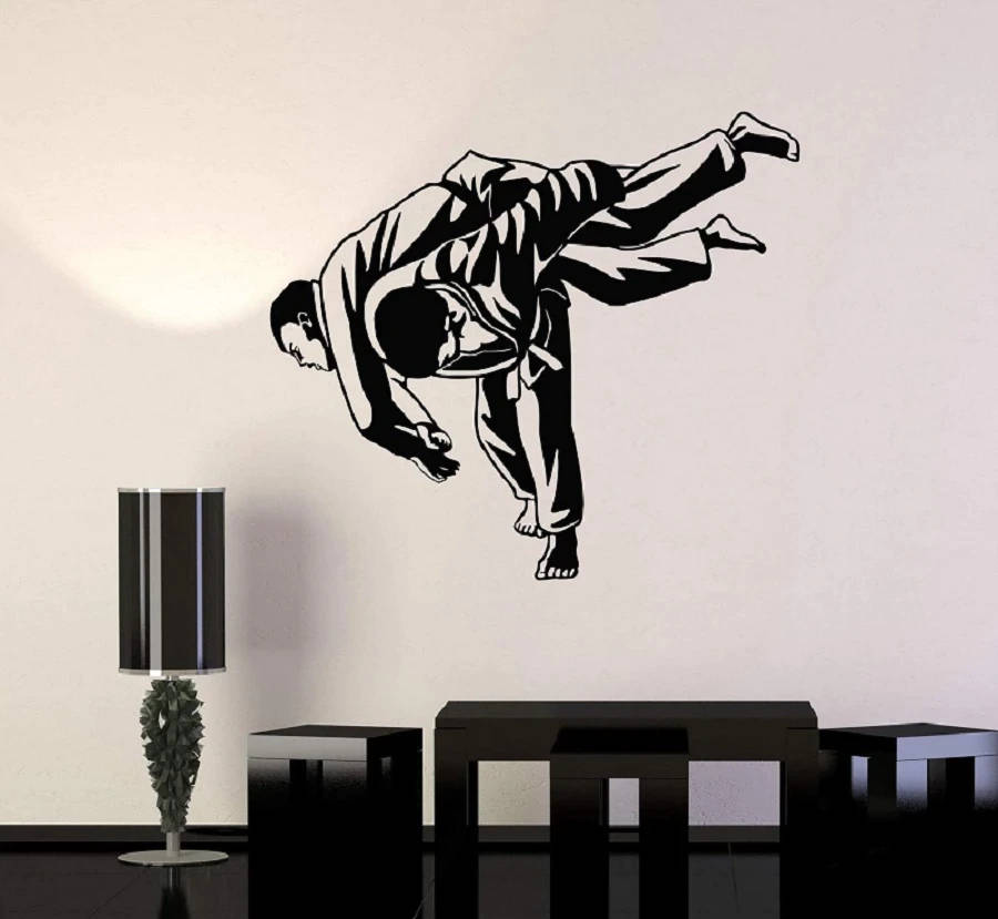 Judo Wall Paint Background